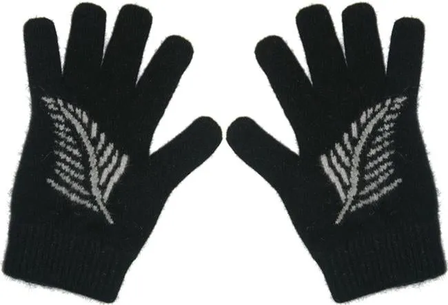 Merinosilk Silverfern Gloves