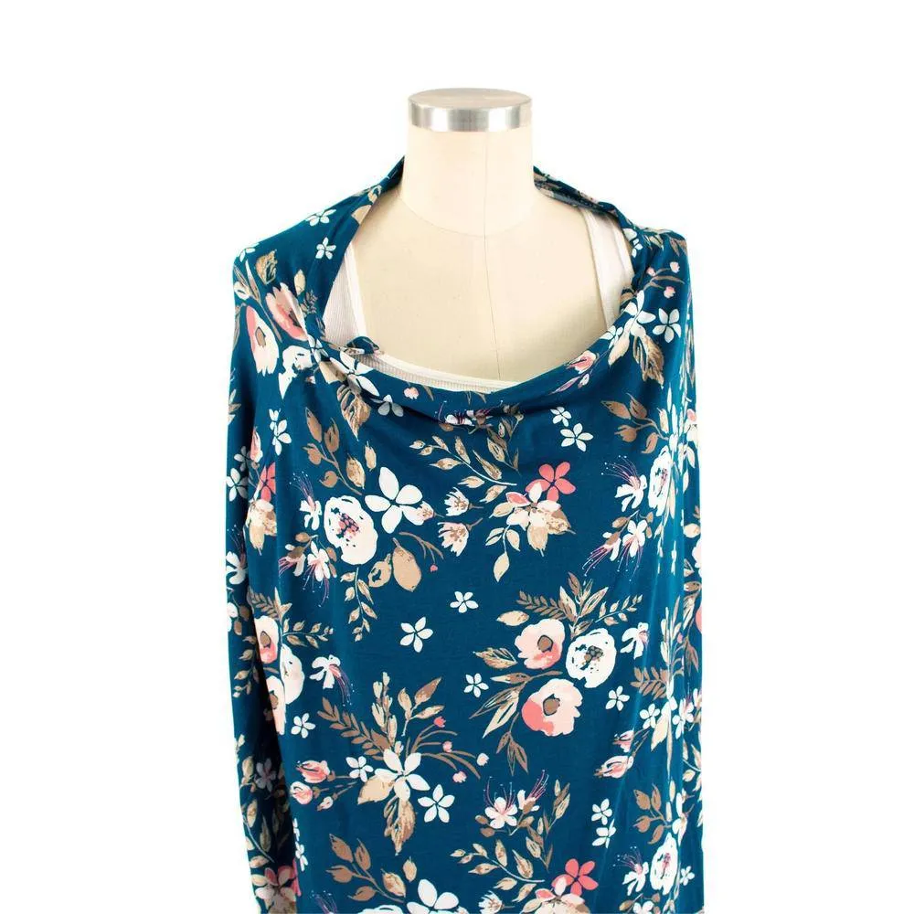 Midnight Floral 5-in-1 Multi-Use Nursing Cover