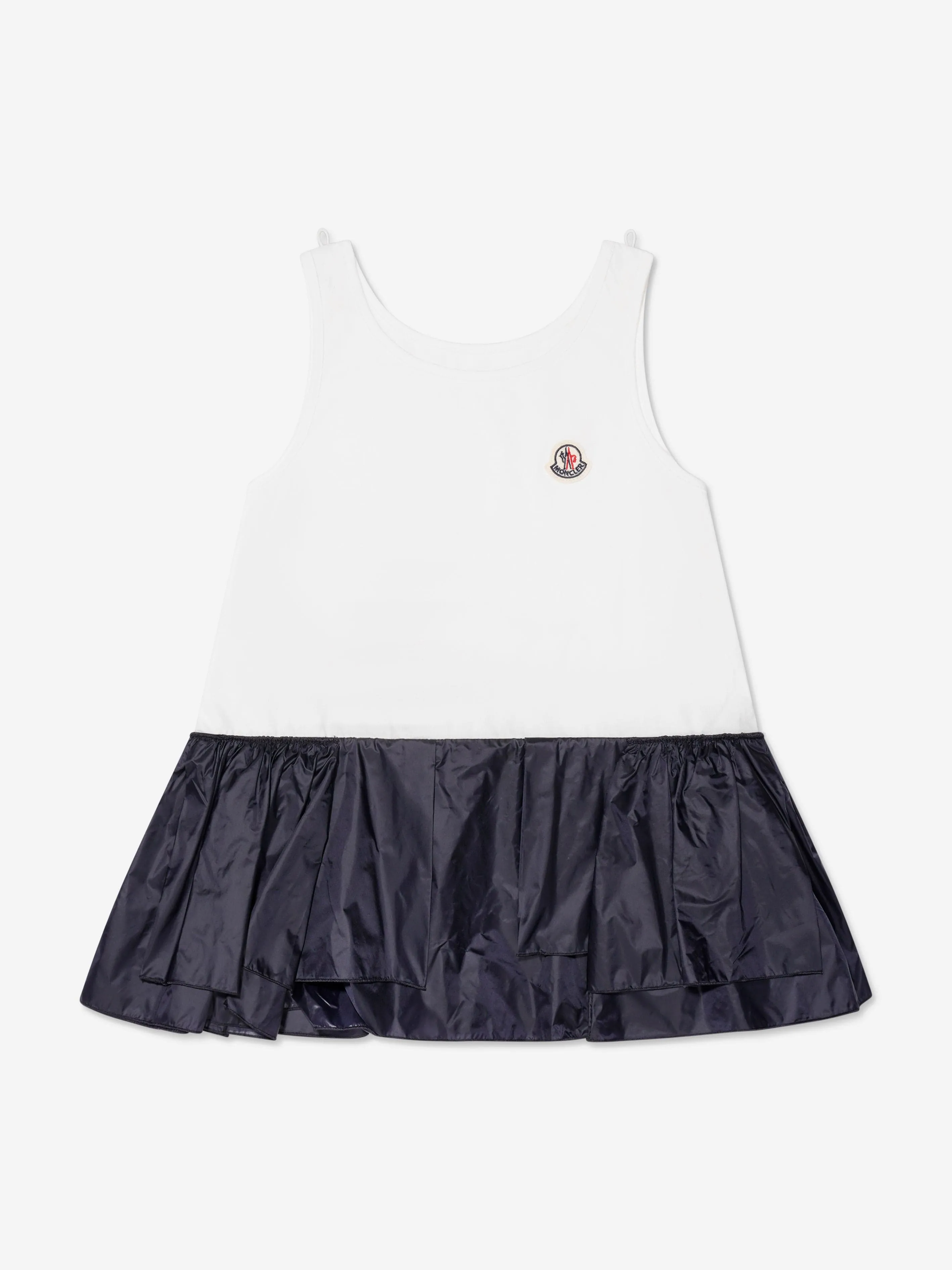 Moncler Enfant Girls Pocket Dress in Navy