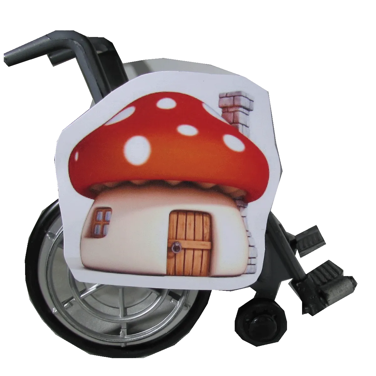 Mushroom House Lookalike Wheelchair Costume Child's