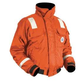 Mustang Classic Flotation Bomber Jacket w/Reflective Tape - Orange - XXL [MJ6214T1-2-XXL-206]