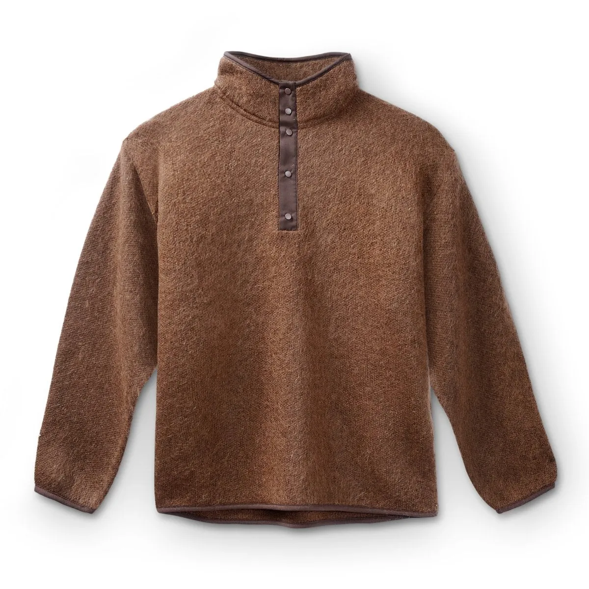 Nanamica Men's Mohair Sweater Brown