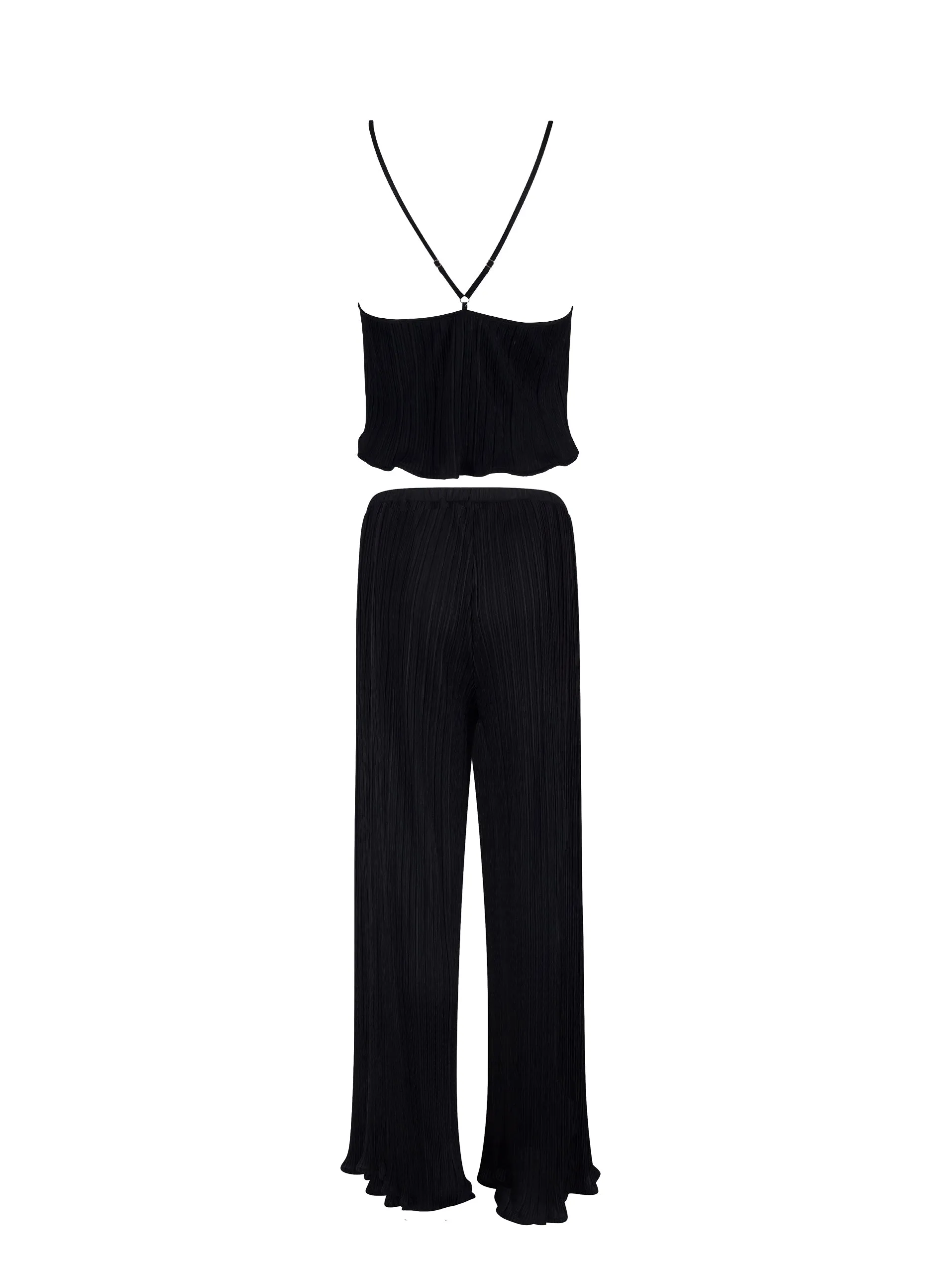 Neeson Cami and Trouser Set Black