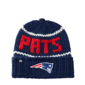 NEW ENGLAND PATRIOTS LELE SADOUGHI X NFL NAVY BEANIE