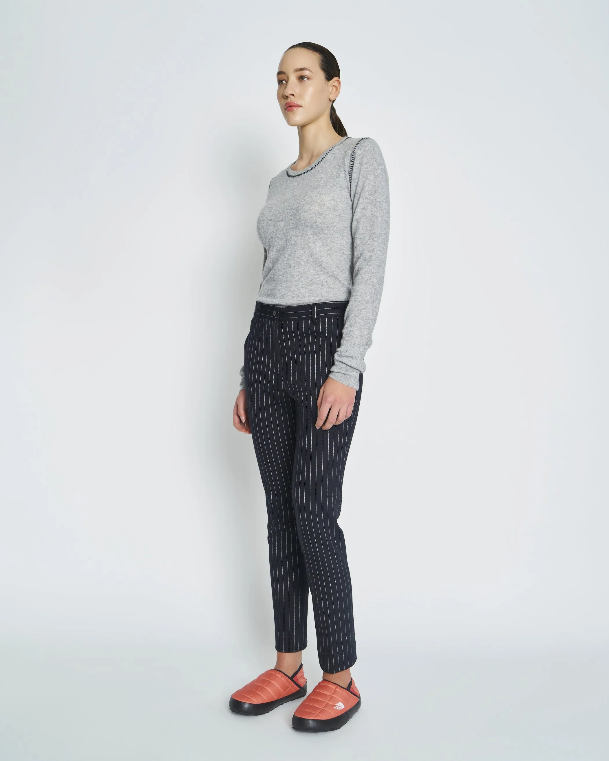 New Lands Sparrow Top - Grey Marl