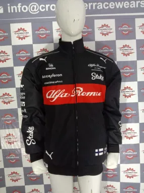 New Stake Alfa Romeo F1 Racing Vintage Jacket