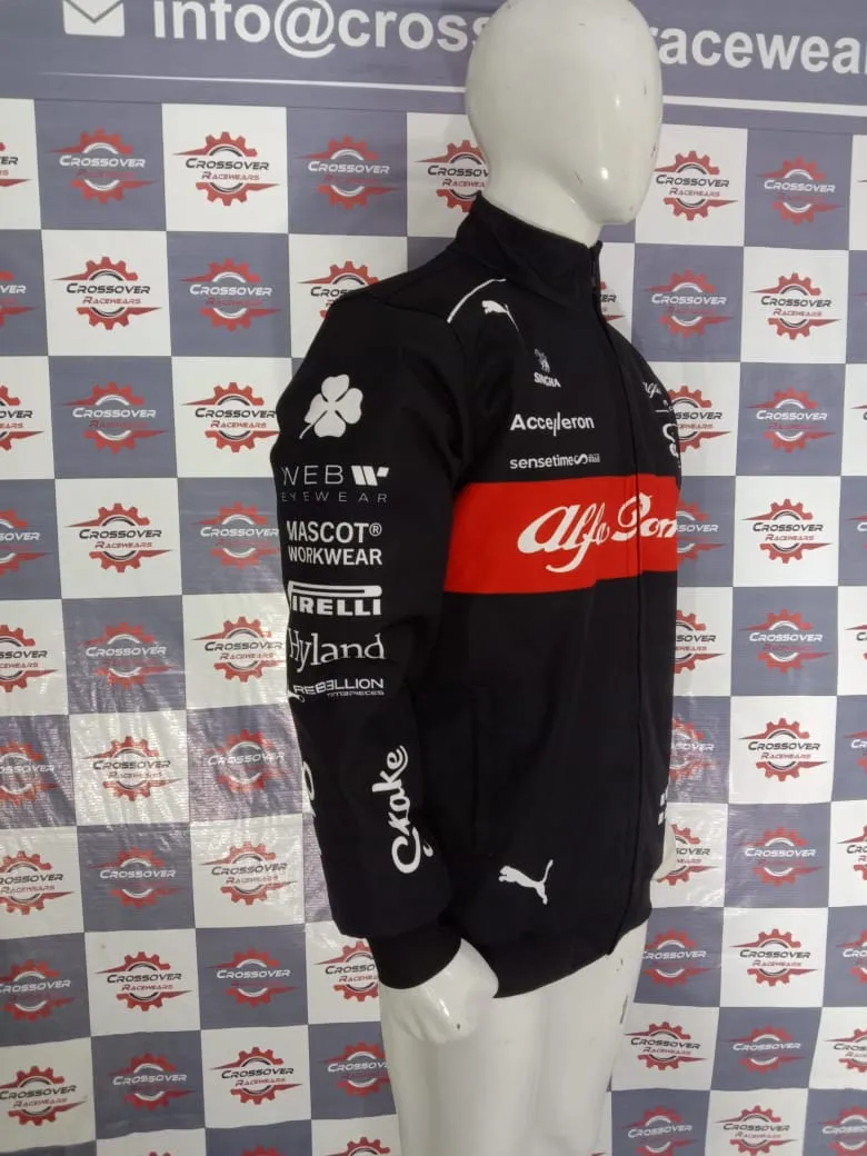 New Stake Alfa Romeo F1 Racing Vintage Jacket