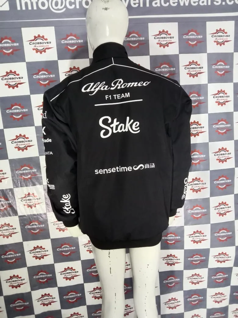 New Stake Alfa Romeo F1 Racing Vintage Jacket