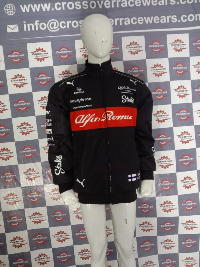 New Stake Alfa Romeo F1 Racing Vintage Jacket