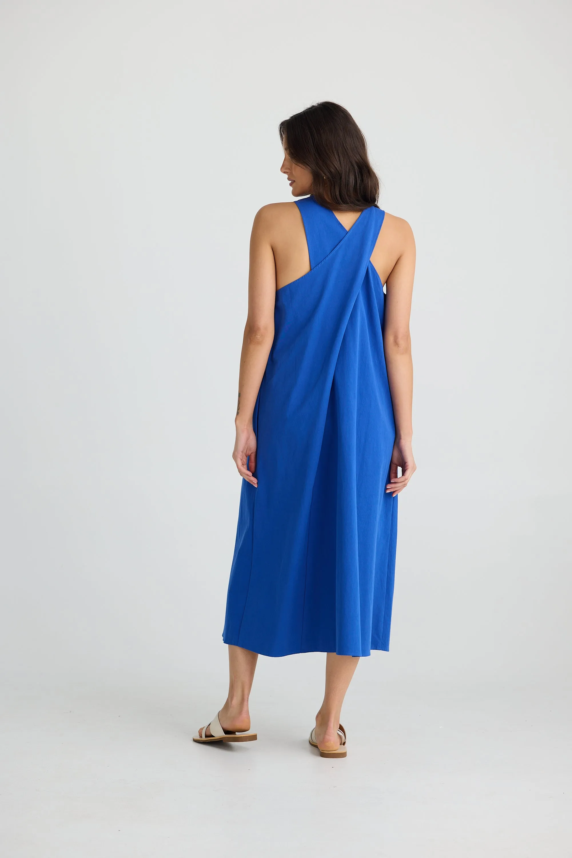 Newport Dress - Cobalt