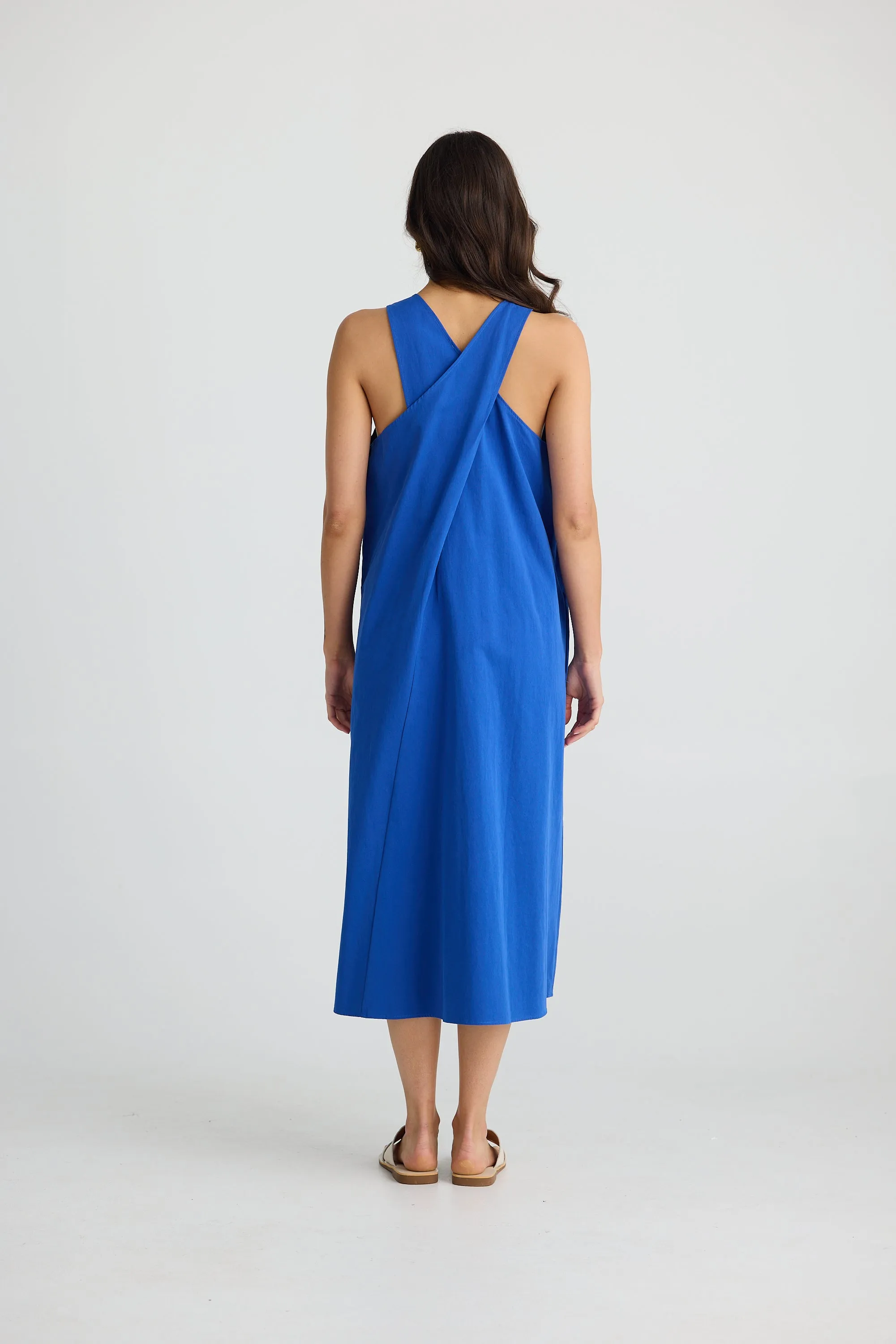 Newport Dress - Cobalt