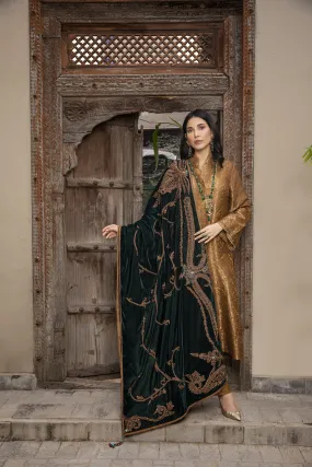 Nilofer Shahid - The Royal Empress - Pure Velvet - 3 Piece