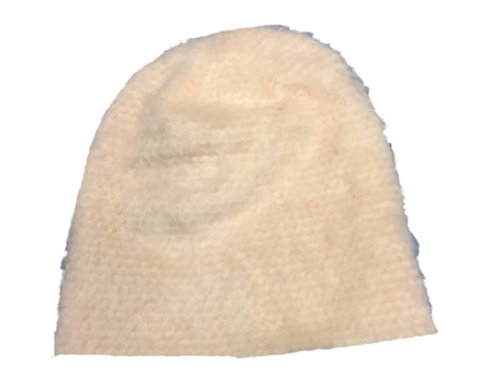 North Carolina Tar Heels TOW WOMENS Off-White Soft Furry Skull Beanie Hat Cap