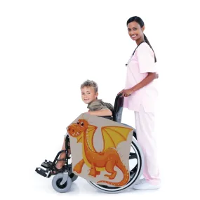 Orange Dragon Wheelchair Costume Child's