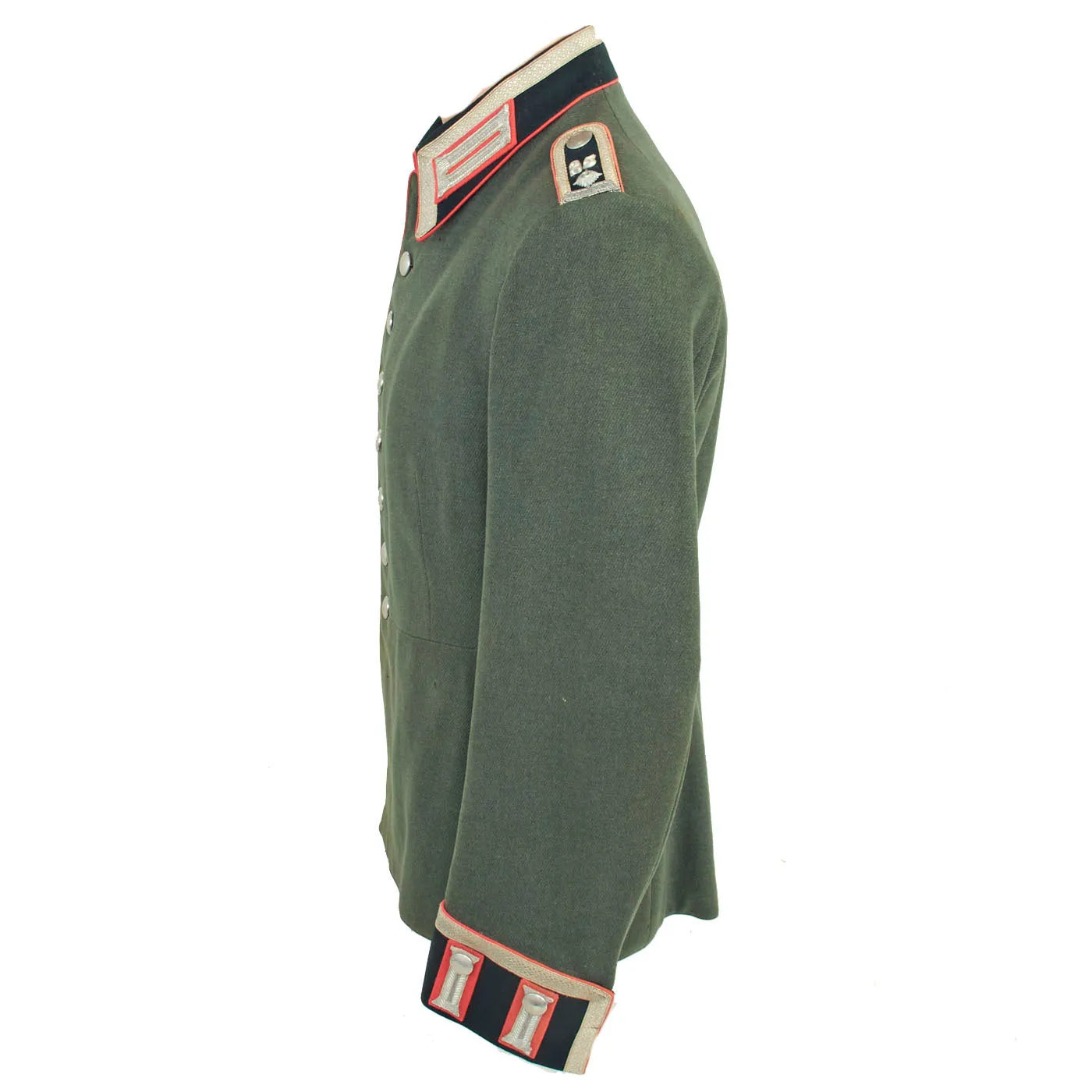 Original German WWII 25th Panzer Regiment Feldwebel's M35 Waffenrock Dress Tunic Uniform with Pants