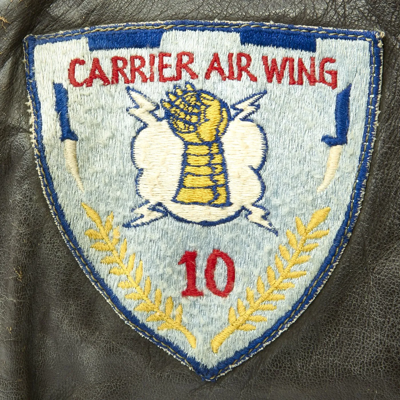 Original U.S. Vietnam War Named USN Attack Squadron Fighter Pilot Patched Flight G-1 Jacket