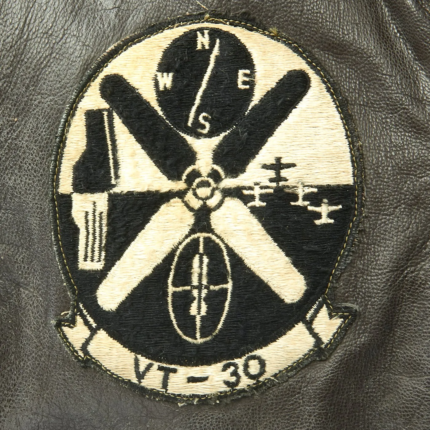 Original U.S. Vietnam War Named USN Attack Squadron Fighter Pilot Patched Flight G-1 Jacket