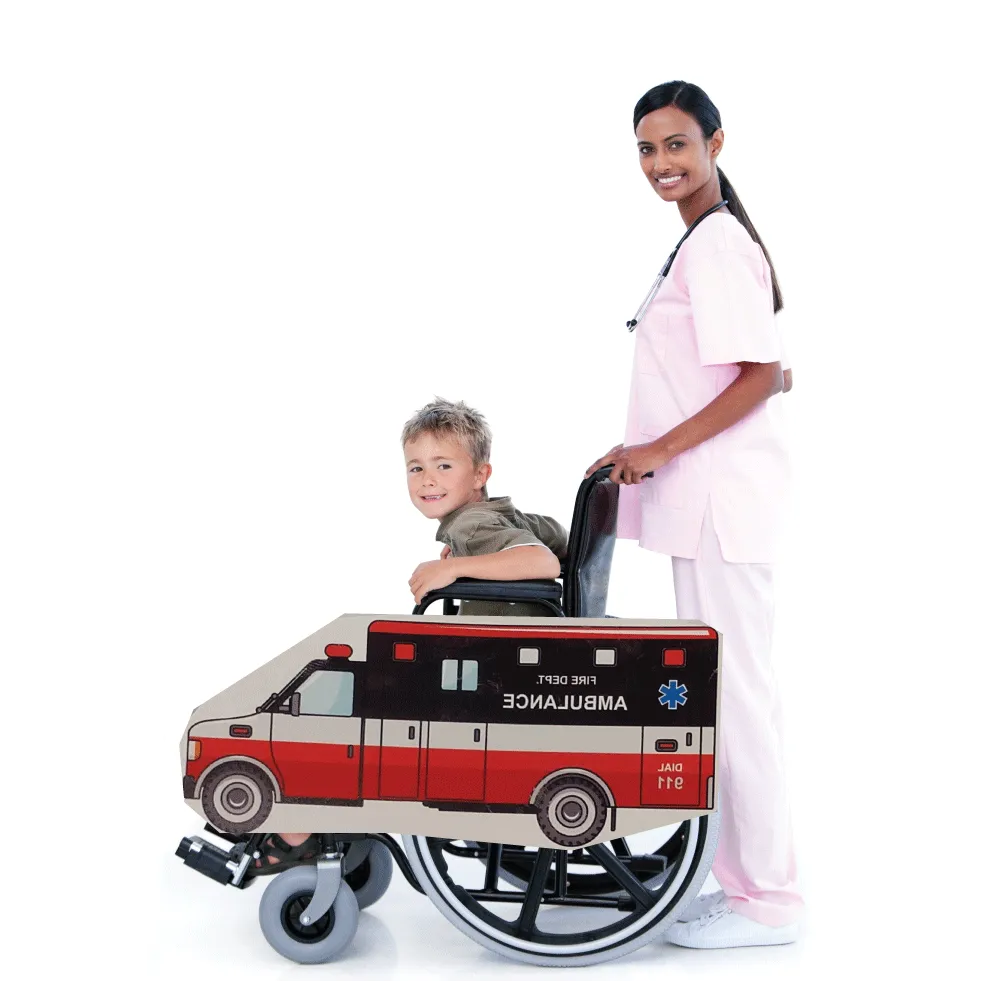 OS Ambulance Wheelchair Costume Child's