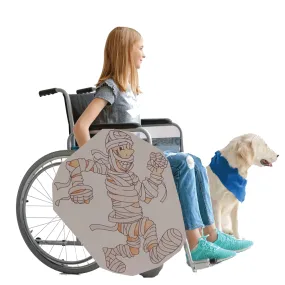 OS Mummy Wheelchair Costume Child's