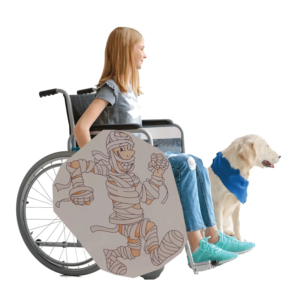 OS Mummy Wheelchair Costume Child's