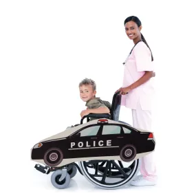 OS Police Car Wheelchair Costume Child's