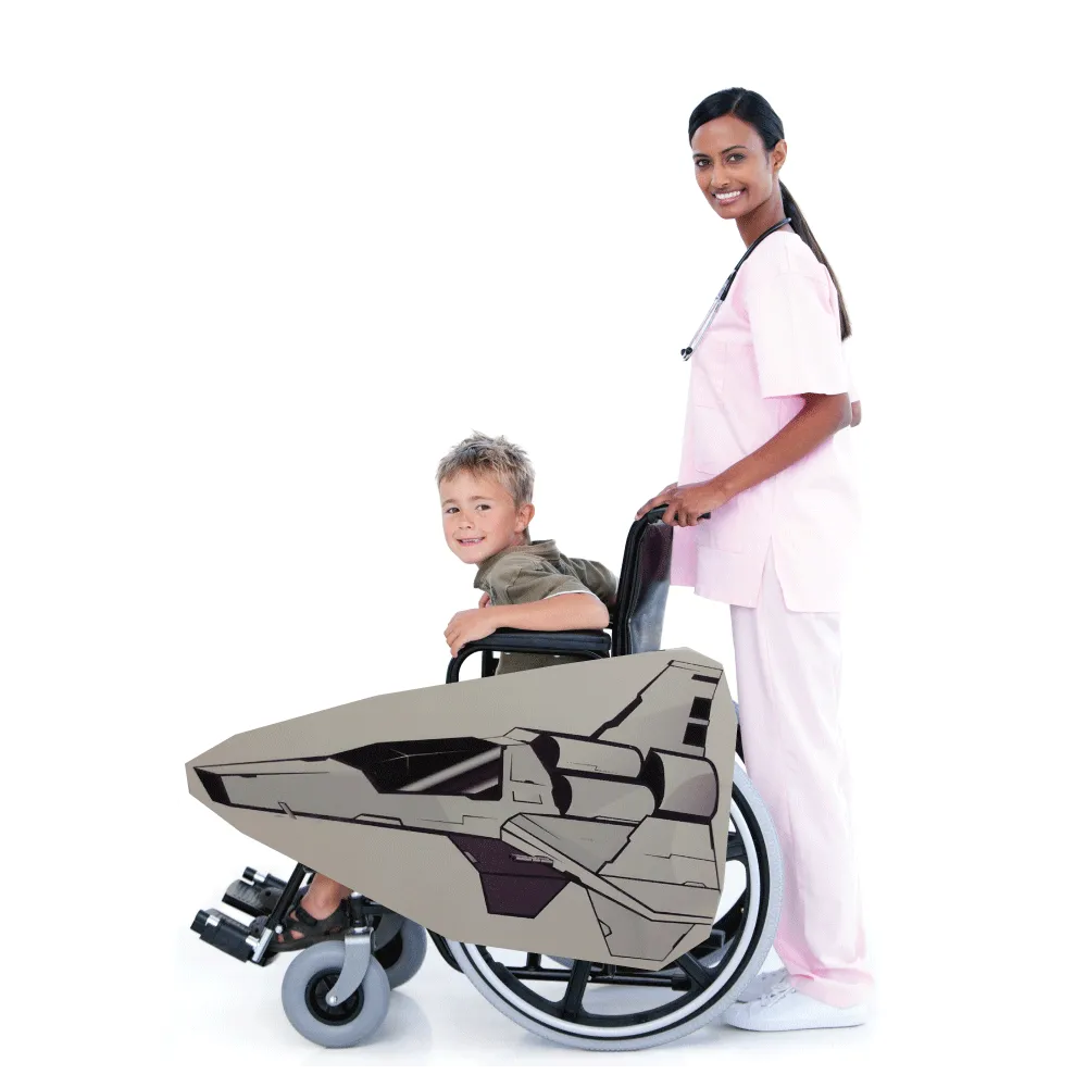 OS Space Fighter Wheelchair Costume Child's