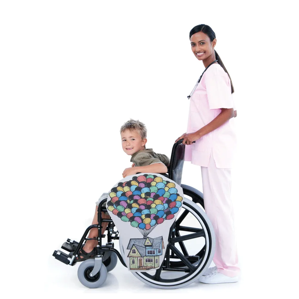 OS Up House Lookalike Wheelchair Costume Child's