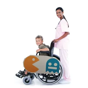 Pac gets Ghost Wheelchair Costume Child's