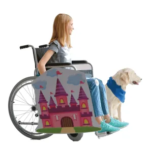 Pink Castle Wheelchair Costume Child's