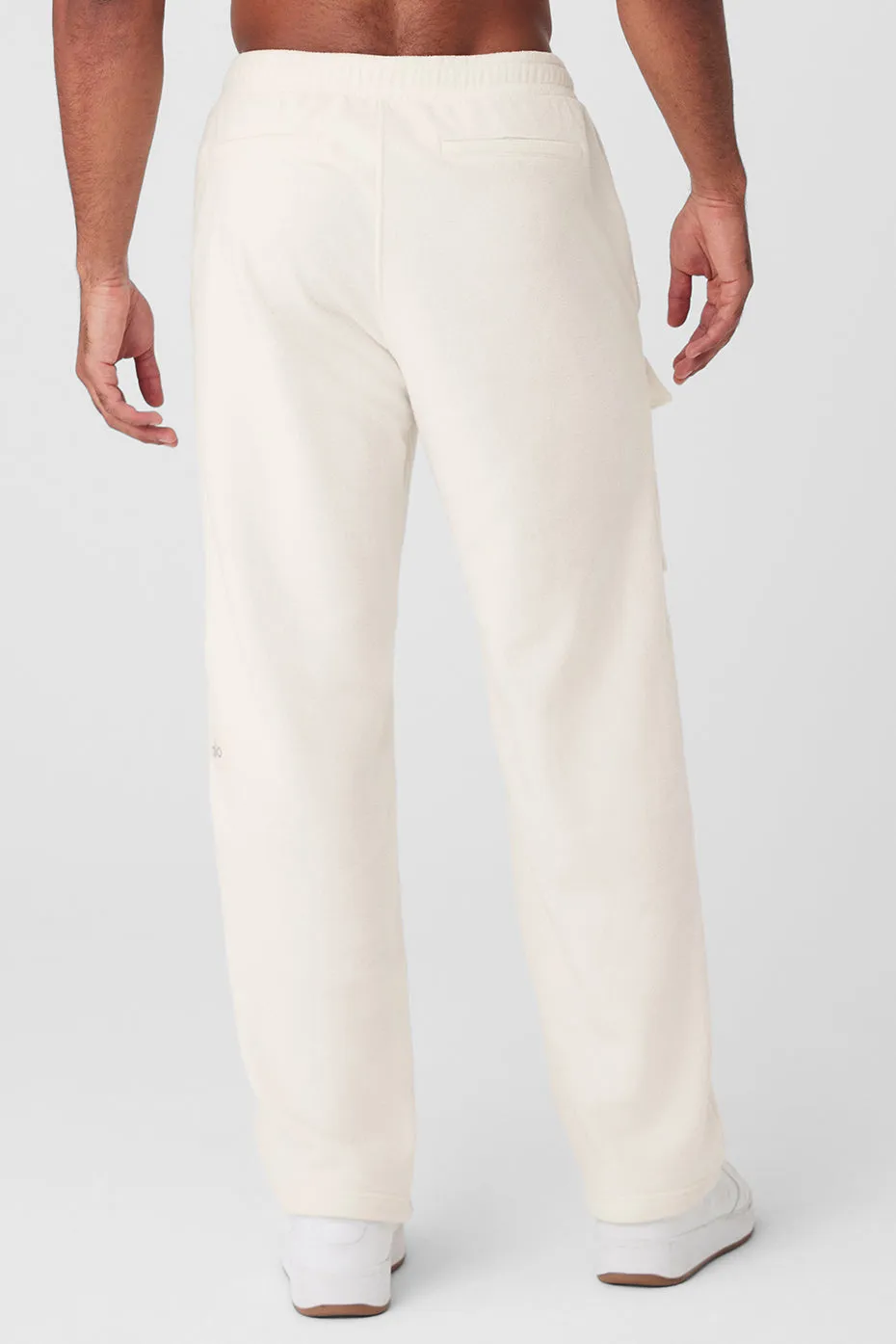 Polar Fleece Ridge Cargo Pants - Ivory