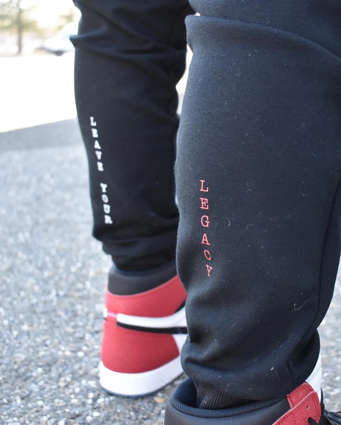 Premium Dadbod Apparel Joggers (BLACK)