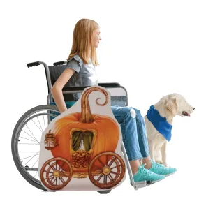 Pumpkin Carriage Wheelchair Costume Child's