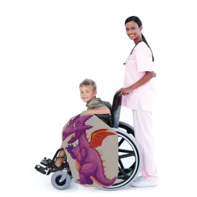 Purple Dragon Wheelchair Costume Child's