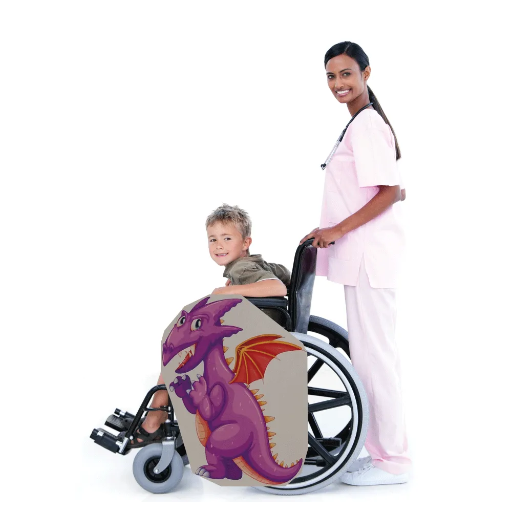 Purple Dragon Wheelchair Costume Child's