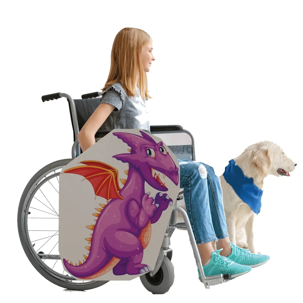 Purple Dragon Wheelchair Costume Child's