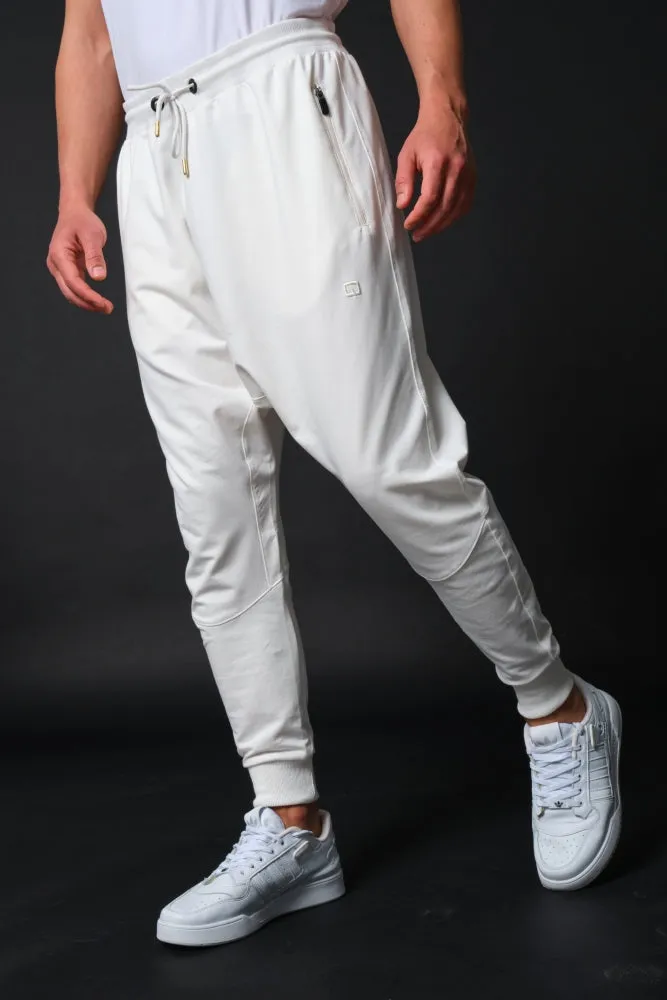 QL Relaxed Jersey Joggers ATHLETIK in Cream