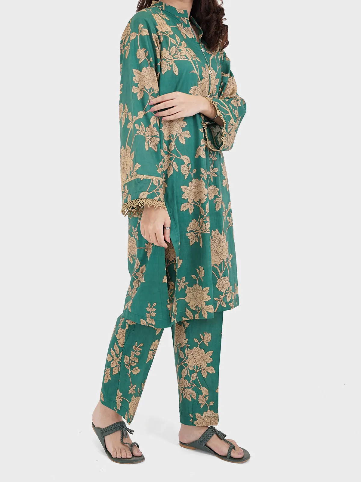 "KAORUV" Printed Suit