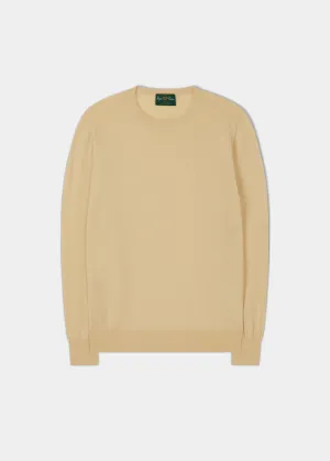 Radstone Men's Merino Wool Jumper in Lemon - Regular Fit