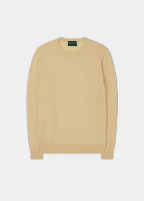 Radstone Men's Merino Wool Jumper in Lemon - Regular Fit