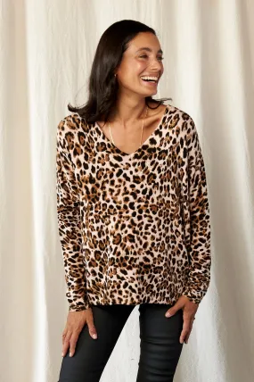 Rana Animal Print Jumper