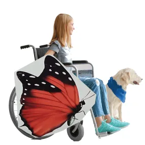 Red Butterfly Wheelchair Costume Child's