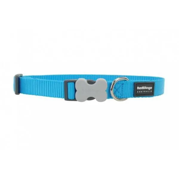 Red Dingo Dog Collar Turquoise S (12mm x 20-32cm)