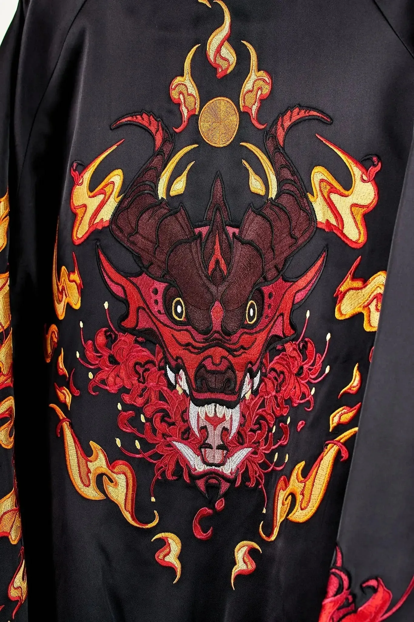 Red Dragon Sukajan Bomber Jacket