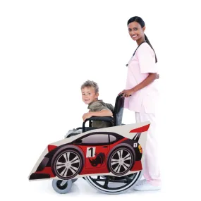 Red Race Car Wheelchair Costume Child's