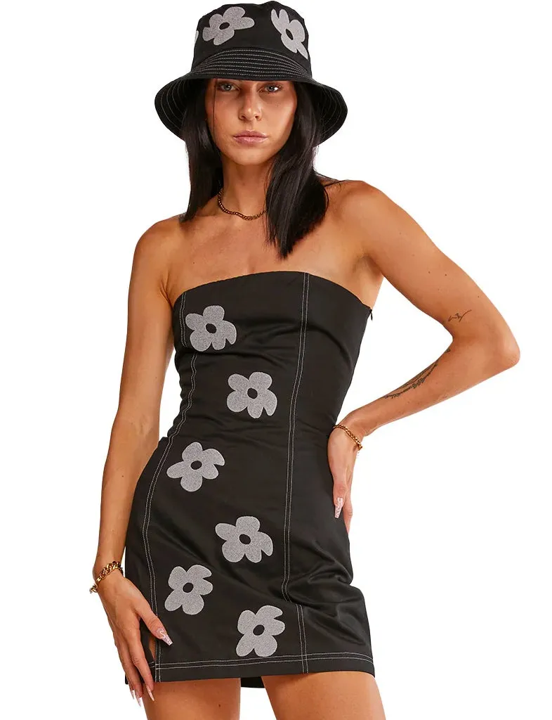 REFLECTIVE FLOWER DRESS