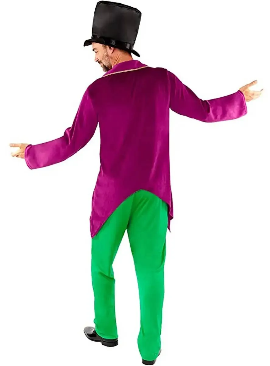 Roald Dahl Willy Wonka Mens Plus Size Book Week Costume