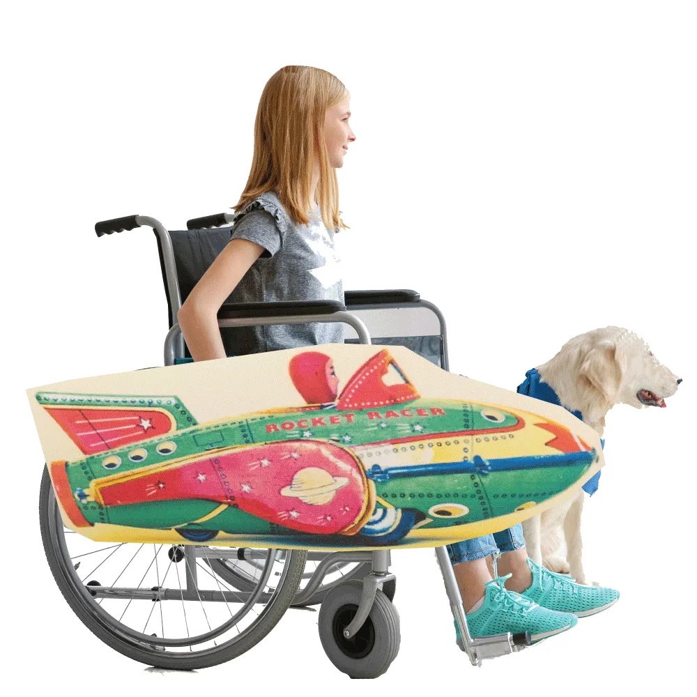 Rolling Rocket Wheelchair Costume Child's