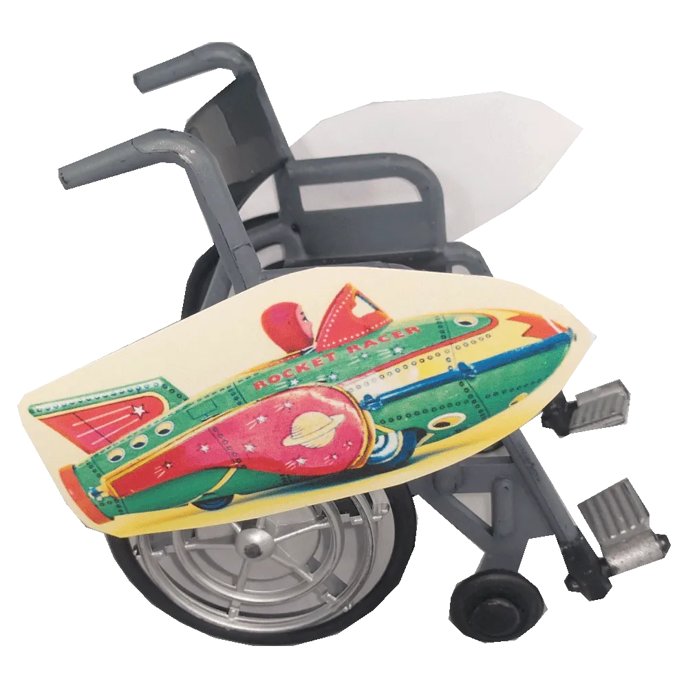 Rolling Rocket Wheelchair Costume Child's