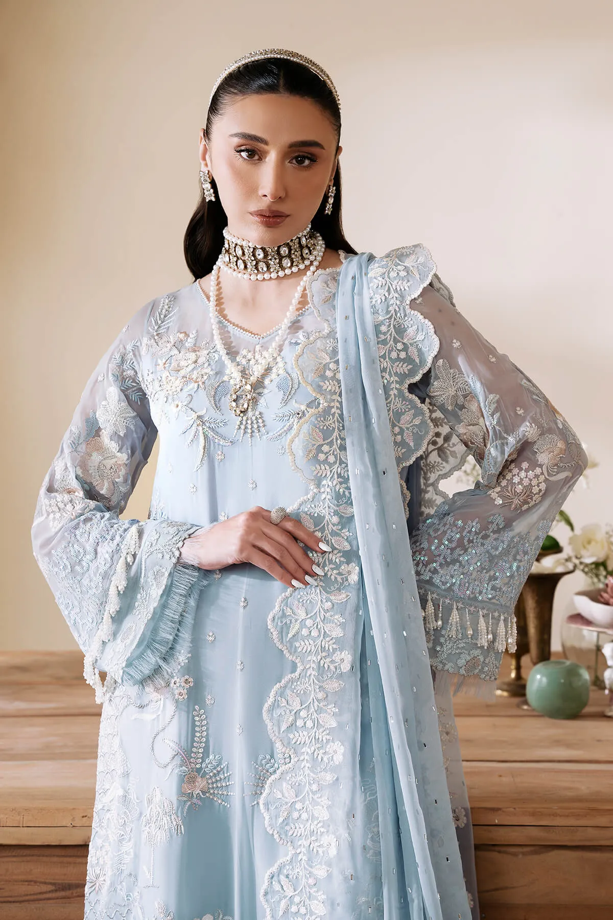 Serene Muse Luxury Chiffon Formals – S-1078 Glace