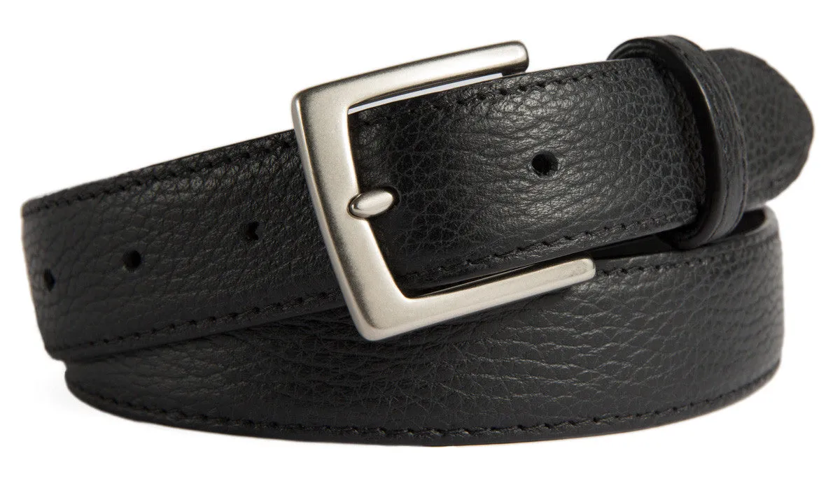 Signature Belt, (1.25") Brushed Silver Buckle